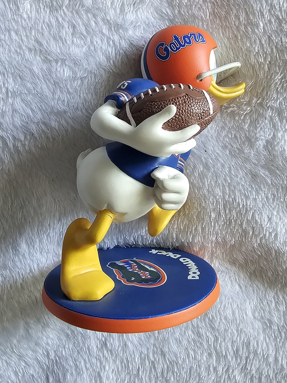Disney Danbury Mint Florida Gators Donald Duck Football Figurine